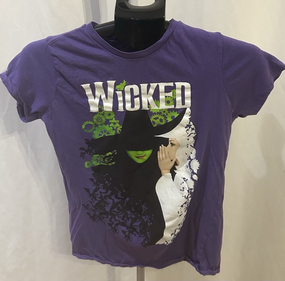 Wicked Broadway Play Purple Tee Women's size S